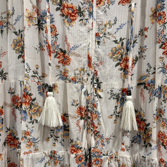 🌸3/$15🌸 Maurice’s Floral Ruffle Sleeve Women's Top—Size XL - Picture 3 of 4